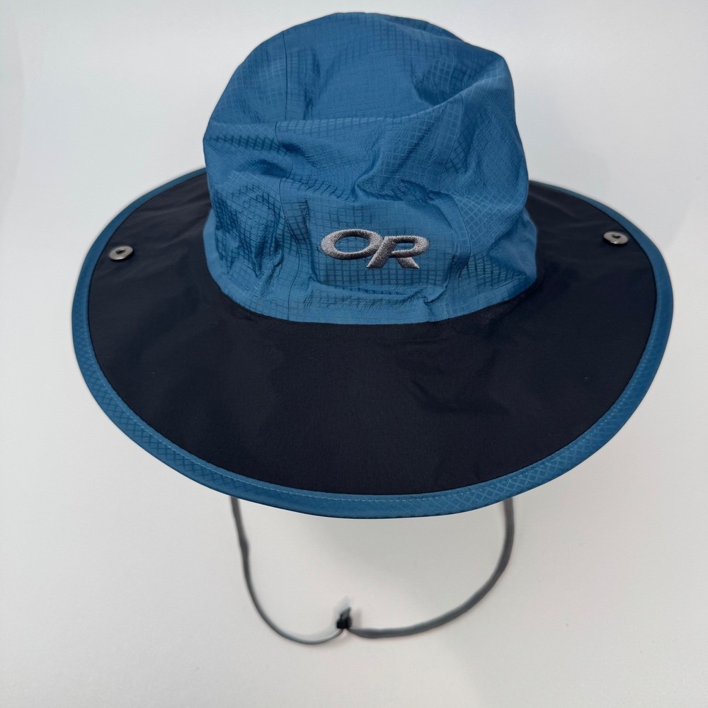 Outdoor Research Seattle Sombrero GORE-TEX Rain Hat Blue Black 1-3 Years Kids